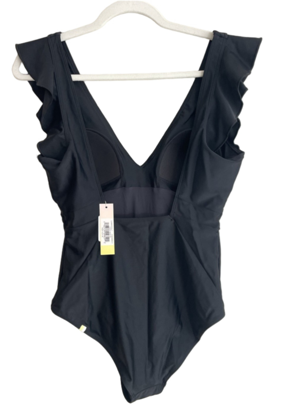 Summersalt The Ruffle Backflip One Piece Swimsuit Black Size 8 NWT - Picture 5 of 6